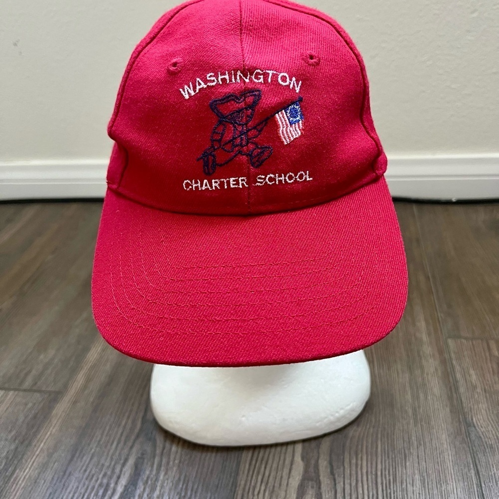 Port Authority Red Youth Cap